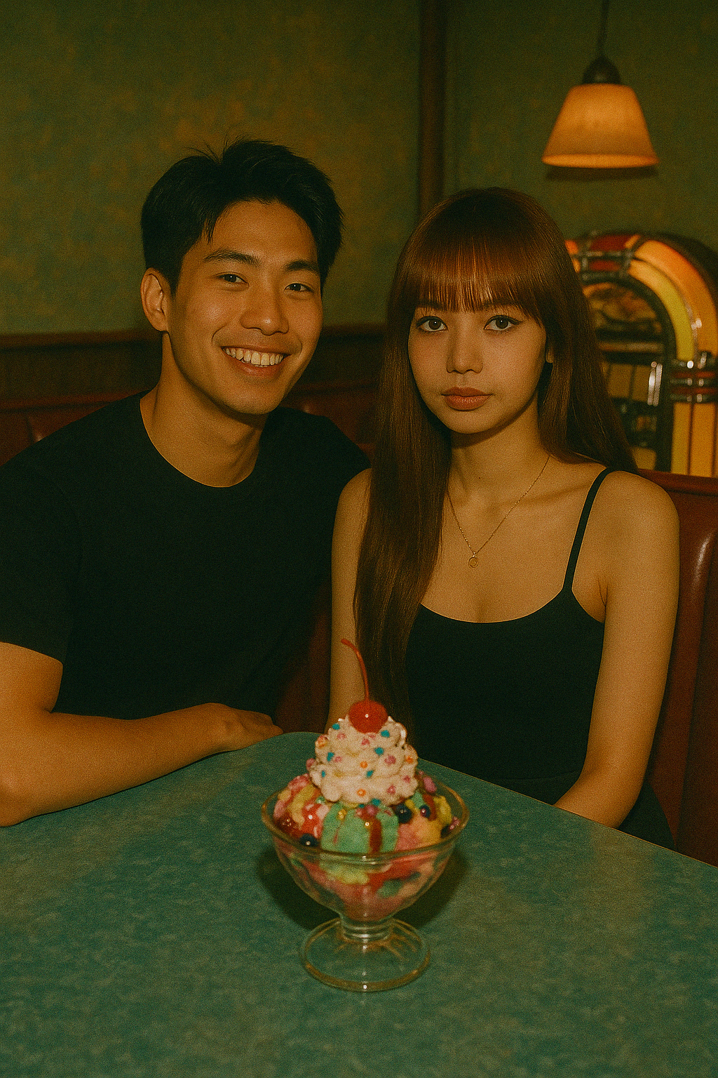 Grungy Diner style example