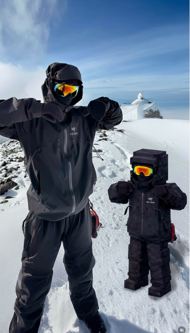 Minecraft Character style example